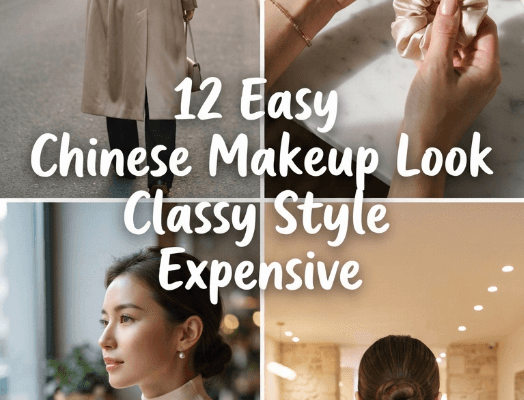 12 Easy Chinese Makeup Look Classy Style That Look Expensive
