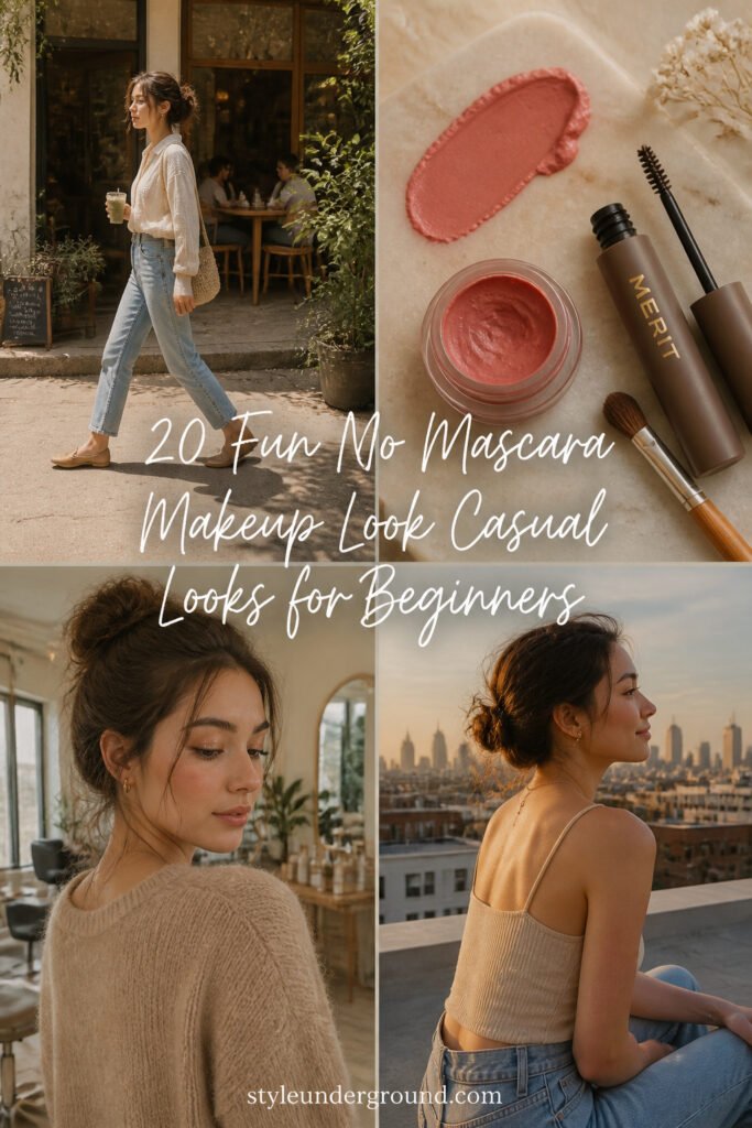 20 Fun No Mascara Makeup Look Casual Looks for Beginners