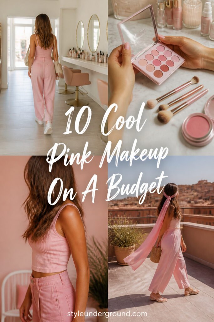10 Cool Pink Makeup Look On A Budget for Beginners