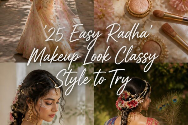 25 Easy Radha Makeup Look Classy Style to Try This Year