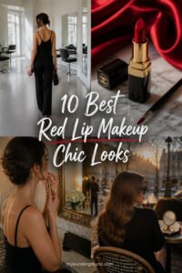 10 Best Red Lip Makeup Look Chic Looks for Small Budgets