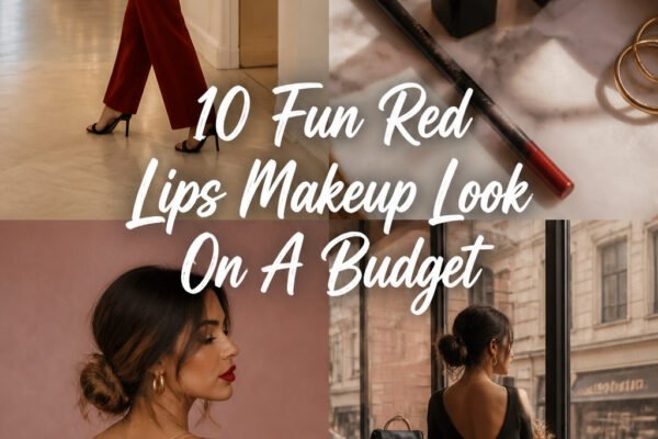 10 Fun Red Lips Makeup Look On A Budget You Will Love
