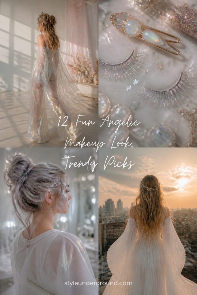 12 Fun Angelic Makeup Look Trendy Picks You Will Love