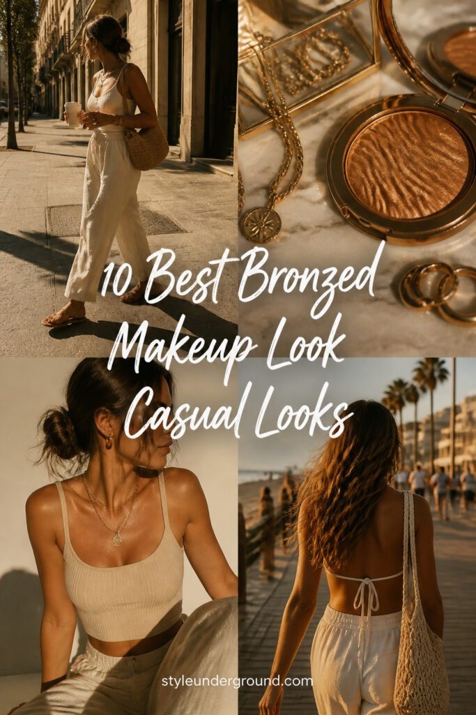 10 Best Bronzed Makeup Look Casual Looks for Every Occasion