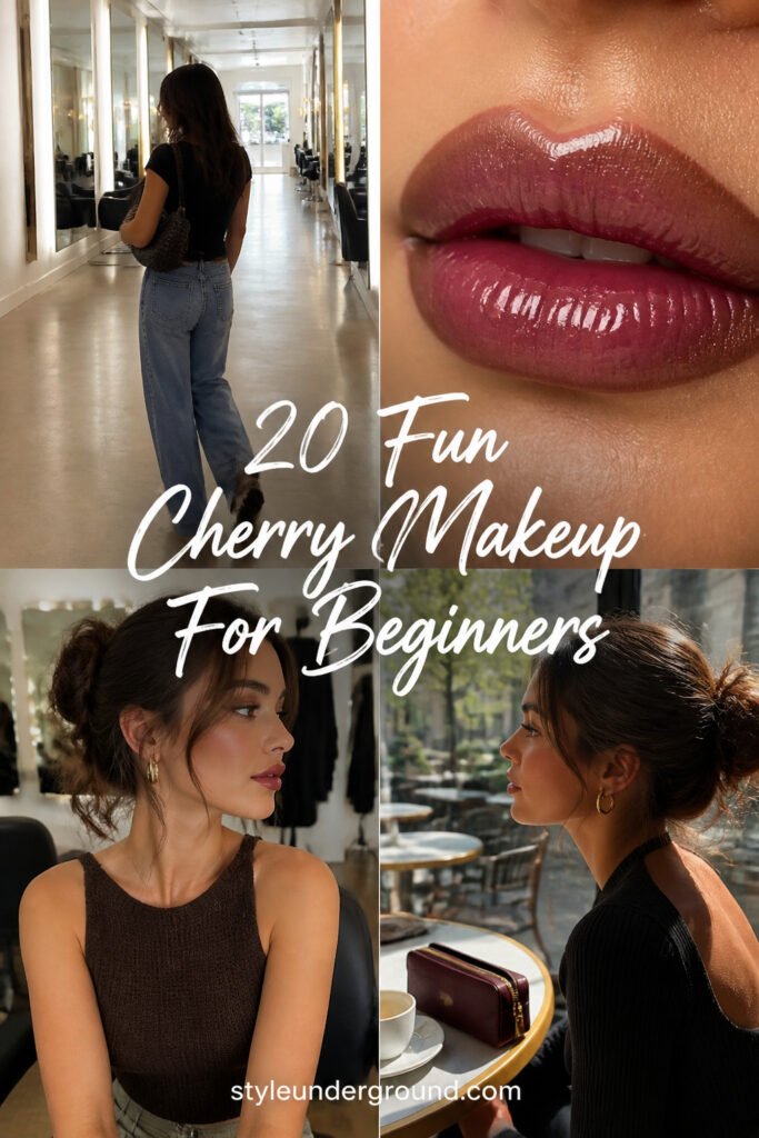 20 Fun Cherry Makeup Look For Beginners That Look Expensive