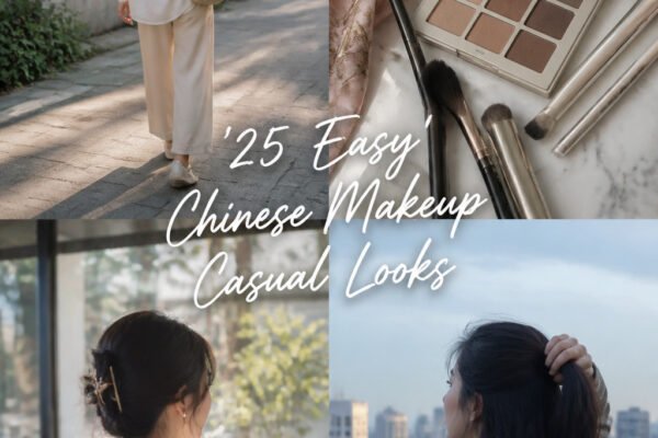 25 Easy Chinese Makeup Look Casual Looks for Beginners