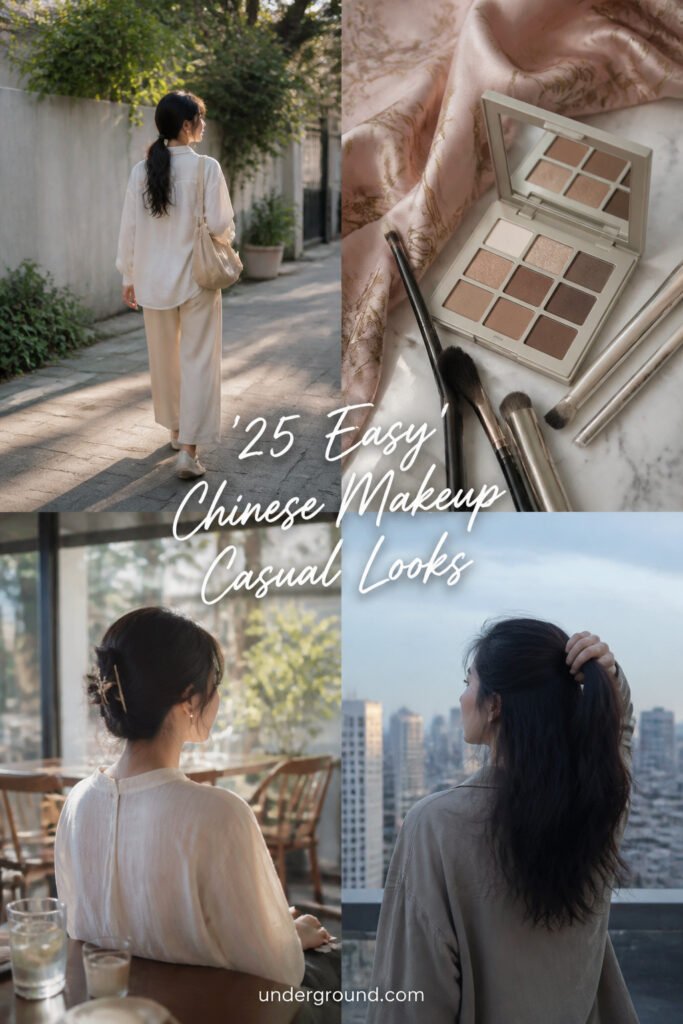 25 Easy Chinese Makeup Look Casual Looks for Beginners