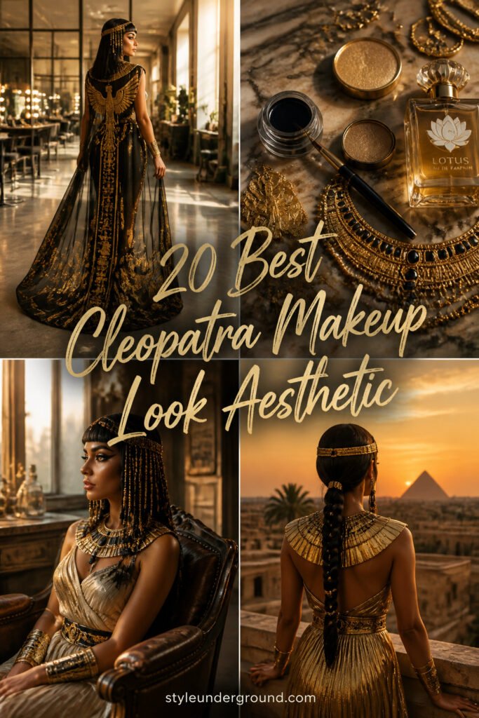 20 Best Cleopatra Makeup Look Aesthetic for Beginners