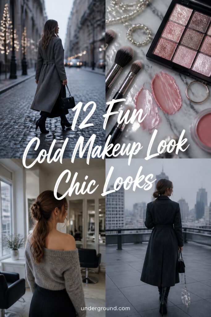 12 Fun Cold Makeup Look Chic Looks for Small Budgets