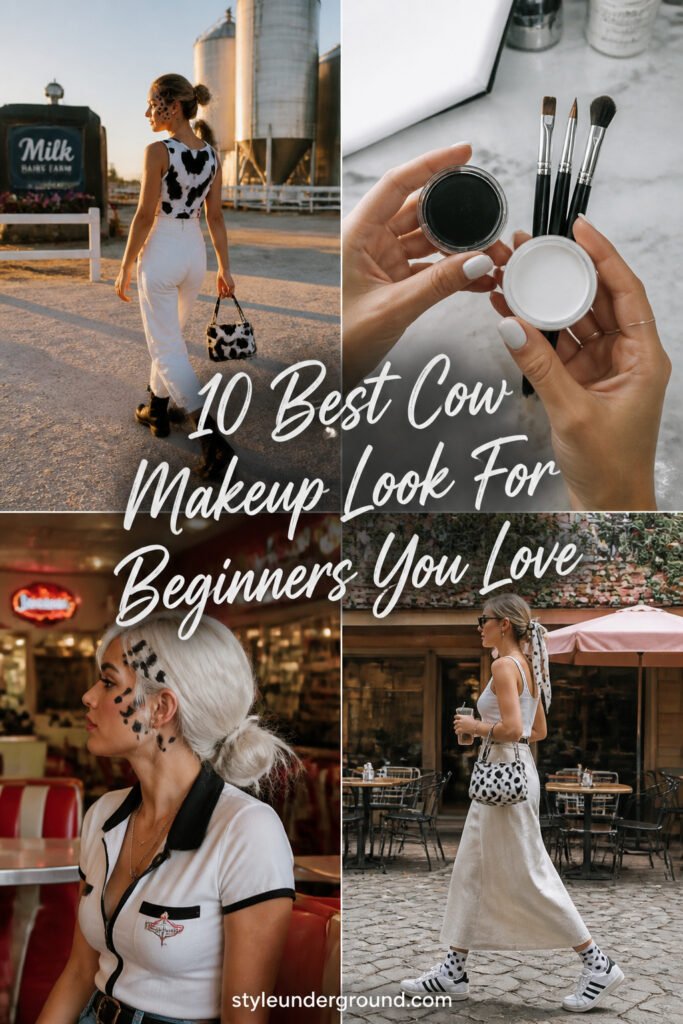 10 Best Cow Makeup Look For Beginners You Will Love