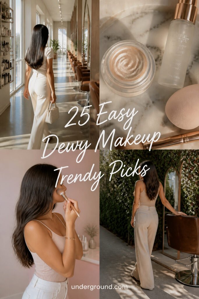 25 Easy Dewy Makeup Look Trendy Picks for Beginners