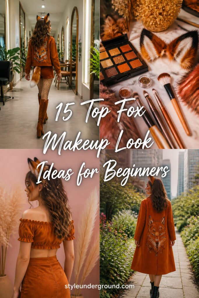 15 Top Fox Makeup Look Ideas for Beginners