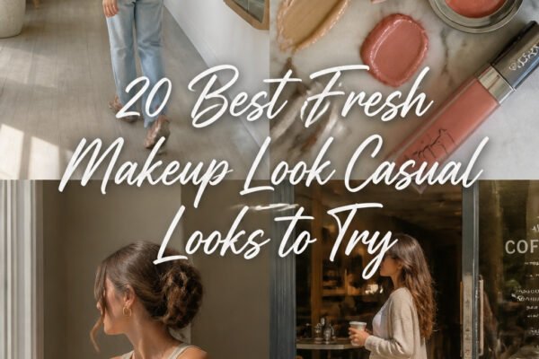 20 Best Fresh Makeup Look Casual Looks to Try This Year