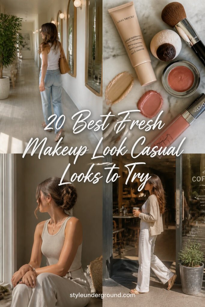 20 Best Fresh Makeup Look Casual Looks to Try This Year
