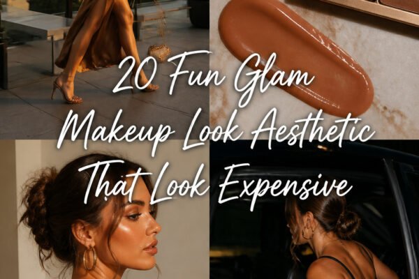20 Fun Glam Makeup Look Aesthetic That Look Expensive
