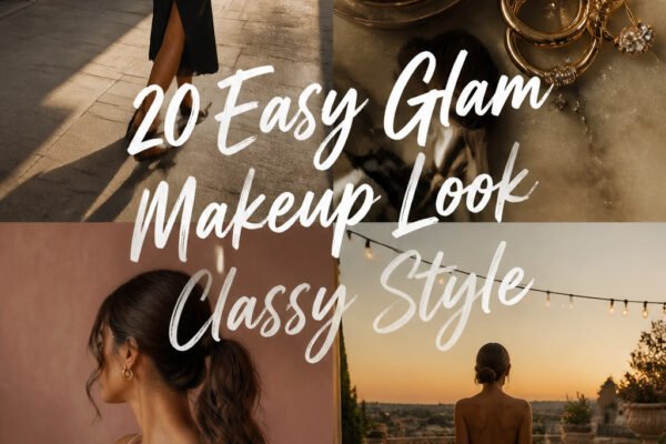 20 Easy Glam Makeup Look Classy Style for Every Occasion