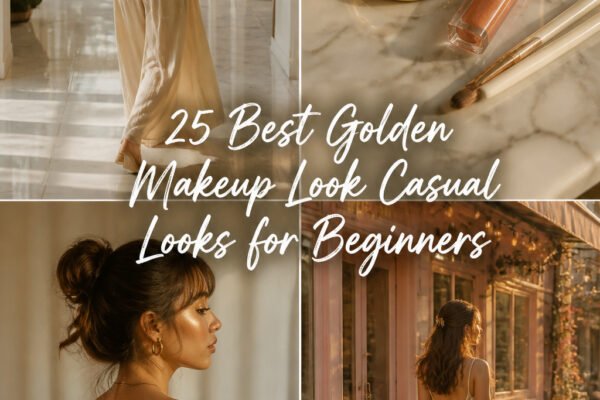 25 Best Golden Makeup Look Casual Looks for Beginners