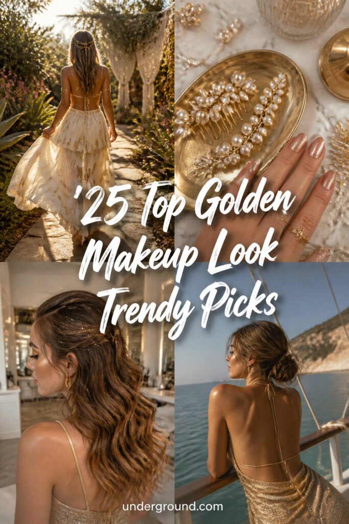 25 Top Golden Makeup Look Trendy Picks for Every Occasion