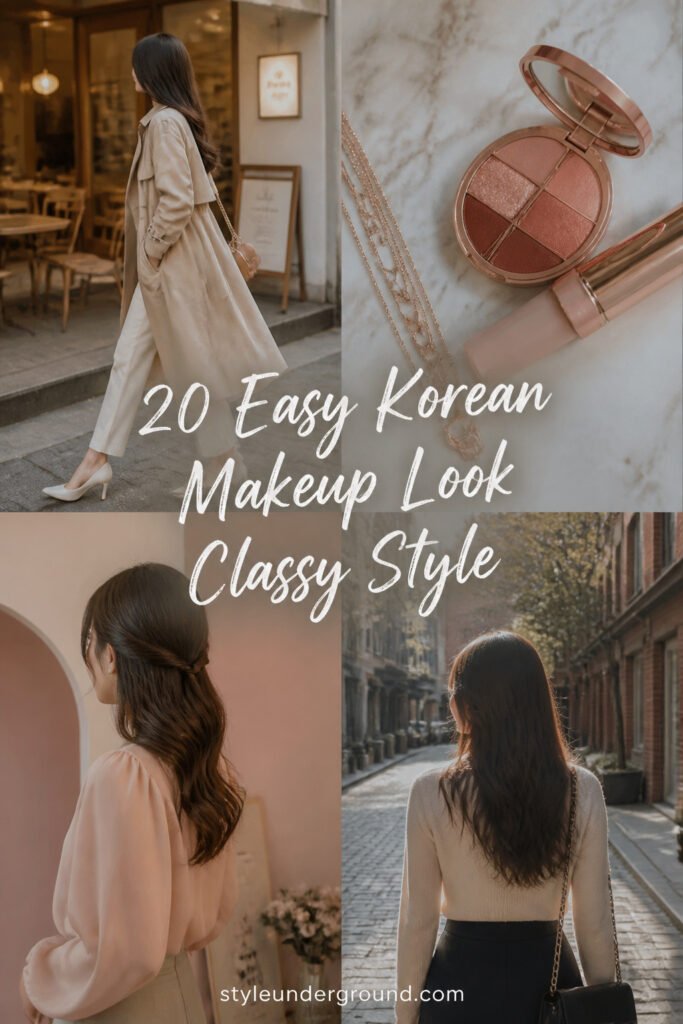 20 Easy Korean Makeup Look Classy Style You Will Love
