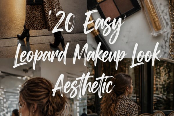 20 Easy Leopard Makeup Look Aesthetic for Every Occasion