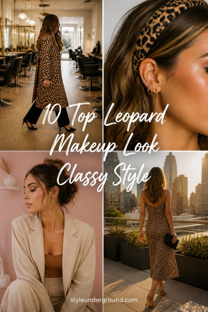 10 Top Leopard Makeup Look Classy Style for Every Occasion
