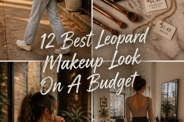12 Best Leopard Makeup Look On A Budget for Beginners