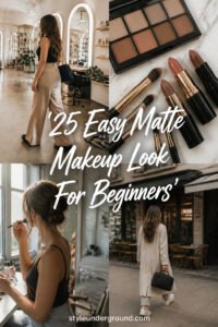 25 Easy Matte Makeup Look For Beginners for Every Occasion