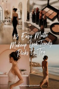 12 Easy Matte Makeup Look Trendy Picks to Try This Year