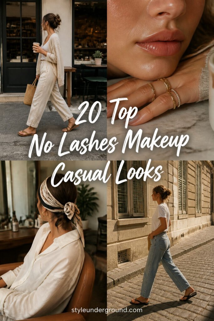 20 Top No Lashes Makeup Look Casual Looks