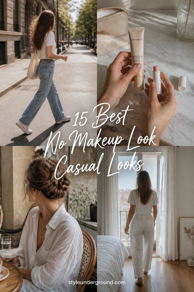 15 Best No Makeup Look Casual Looks for Beginners